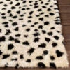 Avery Rug - Black/Ivory