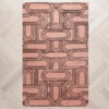 Syd Rug - Rose/Black -Home Decor webimage 044008526 jpg