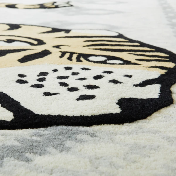 Nikki Chu - 8' X 10' Imani Rug - Grey 6 Nikki Chu - 8' X 10' Imani Rug - Grey - Image 4