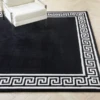 Greek Key Rug - Black/Ivory -Home Decor webimage 044724254 044724255 044724256