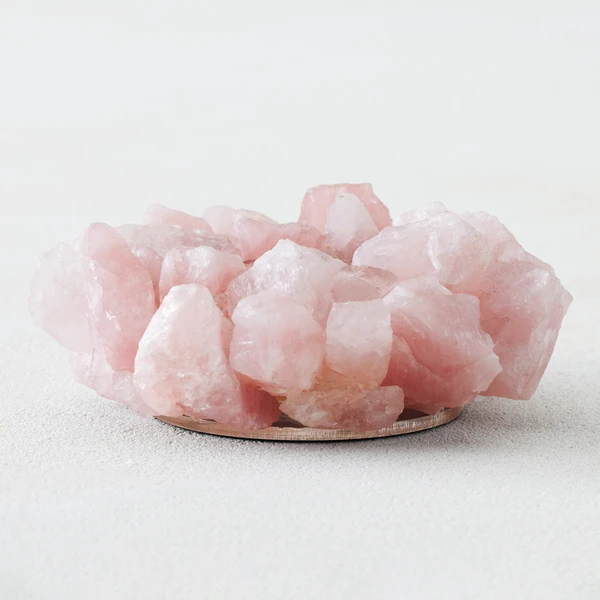 Rose Quartz Tealight 4 Rose Quartz Tealight - Image 2