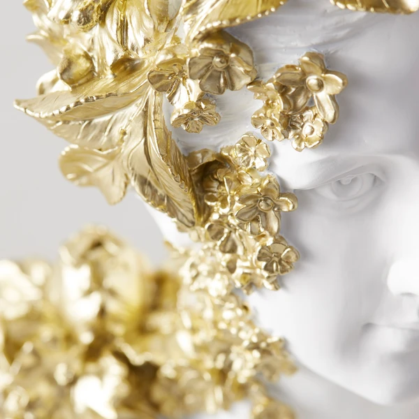 Gold Floral Bust 4 Gold Floral Bust - Image 2