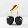 Gold/Black Oversized Cherries -Home Decor webimage 160413358