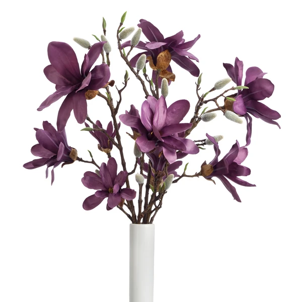 Faux Magnolia Spray - Set Of 3 3 Faux Magnolia Spray - Set Of 3
