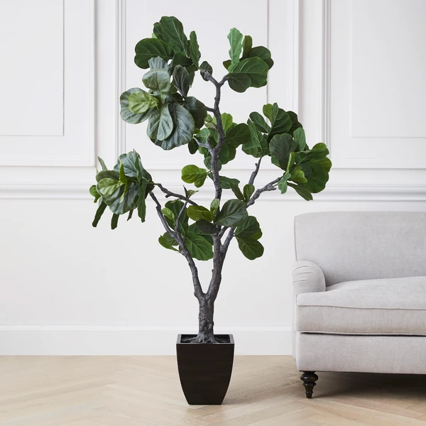 Faux Fiddle Leaf Tree 4 Faux Fiddle Leaf Tree - Image 2