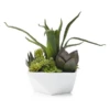 Faux Aloe And Succulent Geo Pot -Home Decor webimage 207157001 jpg