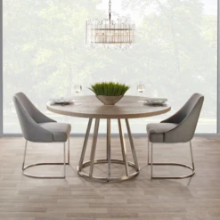 Faux Grass In Silver Pot -Home Decor webimage 207540972a rv3 jpg