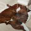 Augusto Hair On Cowhide Rug - Medium Brown -Home Decor webimage 620002652 jpg