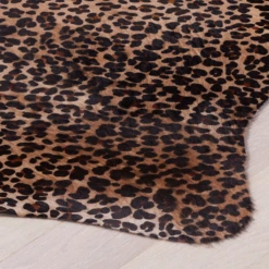 Adriana Hair On Cowhide Rug - Tan/Black -Home Decor webimage 620009736 2 jpg
