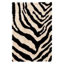 Ansel Rug - Black/Ivory