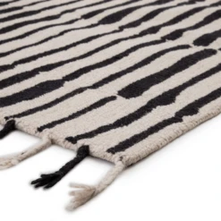 Nikki Chu - Talia Rug - Black/White -Home Decor webimage 620085628 2 jpg