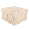 Sloan Pouf - Whisper White -Home Decor webimage 620140397 jpg