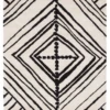 Nikki Chu - Miley Rug - Ivory/Black -Home Decor webimage 620347861 jpg