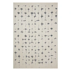 Jeanie Rug - White/Navy