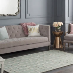 Arabesque Rug - Dusty Sage -Home Decor webimage 620718900 RV