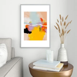 Yellow Blush Abstract -Home Decor webimage 630281709 RV