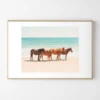 Summer Beach Horses -Home Decor webimage 630336232 2