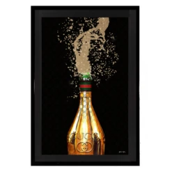 Italian Champagne - Framed Embellished Print -Home Decor webimage 630407731 630430203 SIL