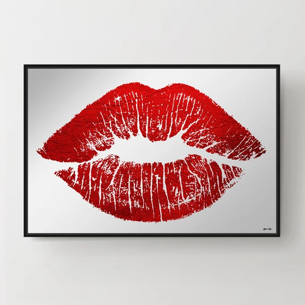 Solid Kiss Red Lips Mirror 3 Solid Kiss Red Lips Mirror