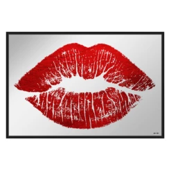 Solid Kiss Red Lips Mirror 9 Solid Kiss Red Lips Mirror -Home Decor webimage 630478452 SIL