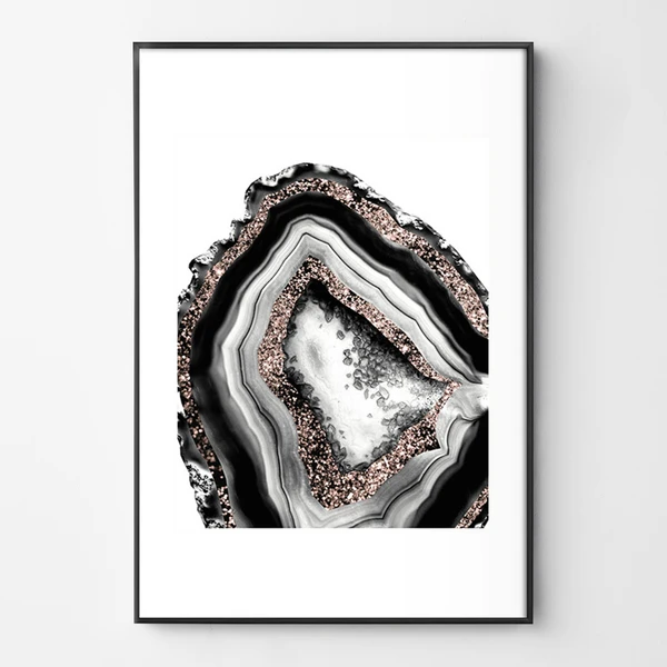 Agate Rose Gold 3 Agate Rose Gold