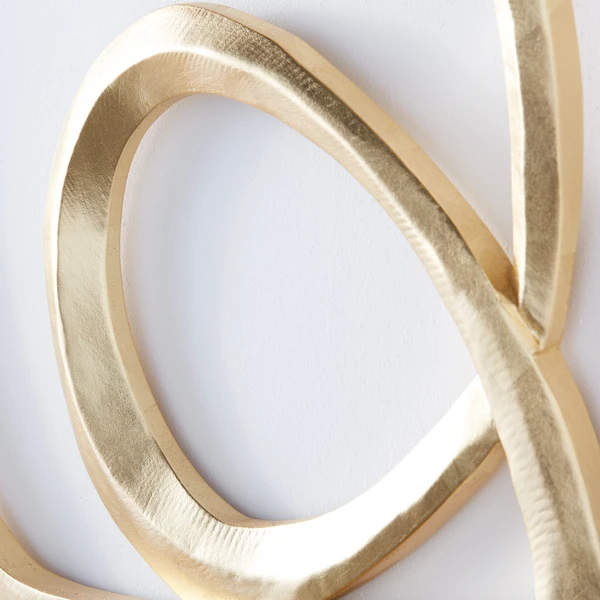 Infinity 2 Wall Decor - Gold 4 Infinity 2 Wall Decor - Gold - Image 2