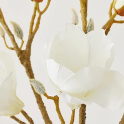 Faux Magnolia Stem - Set Of 3 -Home Decor webimage 999201266 dtl 1