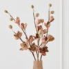 Beaded Magnolia Stem - Set Of 3 2 Beaded Magnolia Stem - Set Of 3 -Home Decor webimage 999203731